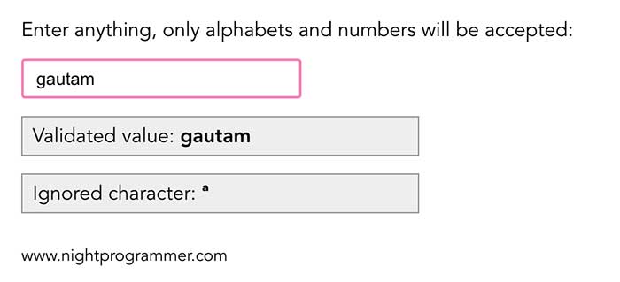 alpha-numeric-vuejs