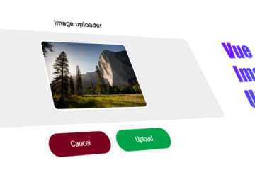 How to create an image uploader with preview in pure Vue.js?
